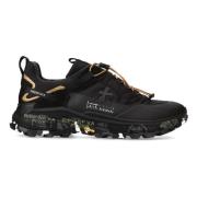 Premiata Svarta Ballerinas med Korsdesign Black, Herr