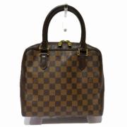 Louis Vuitton Vintage Pre-owned Canvas handvskor Brown, Dam