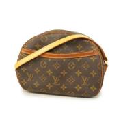 Louis Vuitton Vintage Pre-owned Tyg axelremsvskor Brown, Dam