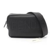 Fendi Vintage Pre-owned Laeder axelremsvskor Black, Dam