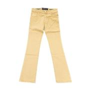 Jacob Cohën Slim Fit Beige Bomullsblandning Jeans Beige, Herr