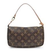 Louis Vuitton Vintage Pre-owned Canvas louis-vuitton-vskor Brown, Dam