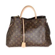 Louis Vuitton Vintage Pre-owned Canvas louis-vuitton-vskor Brown, Dam