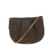 Louis Vuitton Vintage Pre-owned Canvas louis-vuitton-vskor Brown, Dam