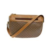 Gucci Vintage Pre-owned Canvas gucci-vskor Beige, Dam