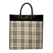 Burberry Vintage Pre-owned Laeder handvskor Beige, Dam