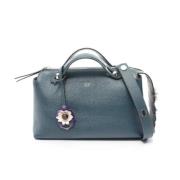 Fendi Vintage Pre-owned Laeder handvskor Blue, Dam