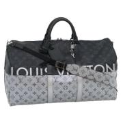 Louis Vuitton Vintage Pre-owned Canvas handvskor Black, Dam