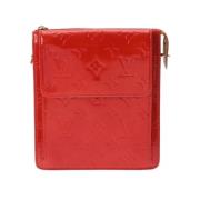 Louis Vuitton Vintage Pre-owned Tyg handvskor Red, Dam