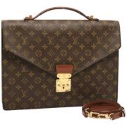 Louis Vuitton Vintage Pre-owned Canvas louis-vuitton-vskor Brown, Dam