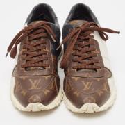 Louis Vuitton Vintage Pre-owned Canvas sneakers Brown, Herr