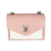 Louis Vuitton Vintage Pre-owned Laeder crossbodyvskor Beige, Dam