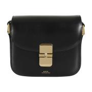 A.p.c. Mini Grace Axelväska Black, Dam