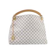 Louis Vuitton Vintage Pre-owned Canvas louis-vuitton-vskor White, Dam