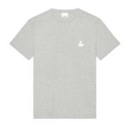 Isabel Marant Ekologisk bomull kortärmad T-shirt Gray, Herr