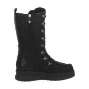 Geox Lace-up Boots Black, Dam