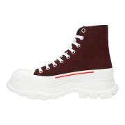 Alexander McQueen Canvas stvlar Red, Herr