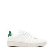 Veja Grön Vit Läderpanel Sneakers White, Herr