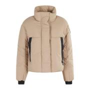 Canada Goose Kort Pufferjacka Brown, Dam