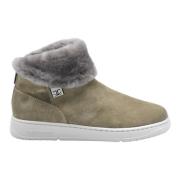 Candice Cooper Damskor Snörade Beige Aw24 Green, Dam