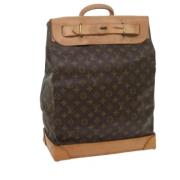 Louis Vuitton Vintage Pre-owned Canvas handvskor Brown, Dam