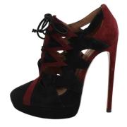 Alaïa Pre-owned Pre-owned Mocka stvlar Red, Dam