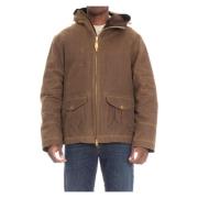 Manifattura Ceccarelli Brun Blazerjacka Italiensk Ull Fleece Brown, He...