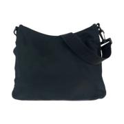 Prada Vintage Pre-owned Canvas prada-vskor Black, Dam