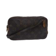 Louis Vuitton Vintage Pre-owned Canvas louis-vuitton-vskor Brown, Dam