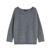 Max Mara Weekend Mohair Stickad Tröja Gray, Dam