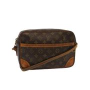 Louis Vuitton Vintage Pre-owned Canvas louis-vuitton-vskor Brown, Dam