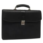 Burberry Vintage Pre-owned Laeder portfljer Black, Dam