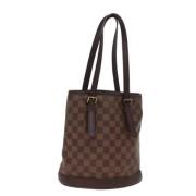 Louis Vuitton Vintage Pre-owned Canvas louis-vuitton-vskor Brown, Dam