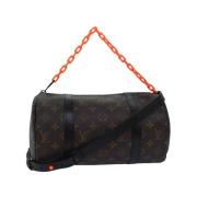 Louis Vuitton Vintage Pre-owned Bomull louis-vuitton-vskor Brown, Dam