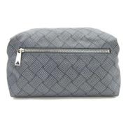 Bottega Veneta Vintage Pre-owned Canvas necessrer Gray, Dam