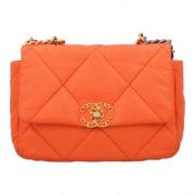 Chanel Vintage Pre-owned Laeder crossbodyvskor Orange, Dam