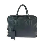 Prada Vintage Pre-owned Laeder portfljer Black, Dam