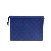 Louis Vuitton Vintage Pre-owned Laeder louis-vuitton-vskor Blue, Dam