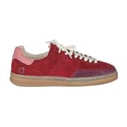 D.a.t.e. Sportiga Casual Sneakers Red, Dam