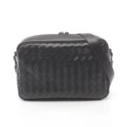 Bottega Veneta Vintage Pre-owned Laeder axelremsvskor Black, Herr