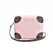 Louis Vuitton Vintage Pre-owned Laeder crossbodyvskor Pink, Dam