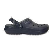 Crocs Klassiska Unisex Träskor Svart Varm Fodrad Black, Herr