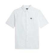 Fred Perry Oxford Skjorta för Män White, Herr