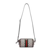 Gucci Beige & Ebony Axelväska Multicolor, Dam