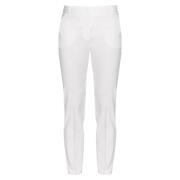 PINKO Stiliga Bello Byxor White, Dam