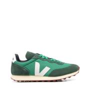 Veja Gröna Sneakers med Mocka Logopatch Green, Herr