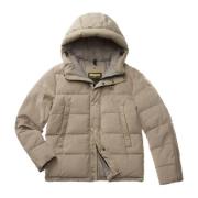 Blauer Kort Herr Pufferjacka Fargo Modell Beige, Herr