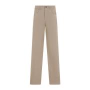 Brunello Cucinelli Neutrala Byxor Höjer Garderob Stil Beige, Dam