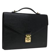 Louis Vuitton Vintage Pre-owned Laeder louis-vuitton-vskor Black, Dam