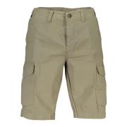 North Sails Grön Bermuda Shorts med Fickor och Logotyp Green, Herr